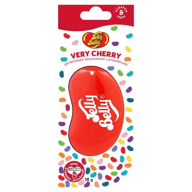 Jelly Belly Very Cherry 3D Hanging Car Air Freshener