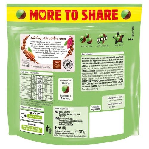 Aero Bubbles Peppermint Sharing Bag thumbnail 3