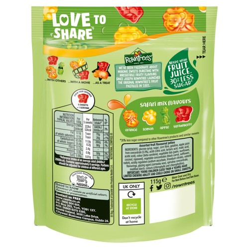 Rowntrees Safari Mix Pouch thumbnail 3