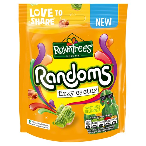 Rowntrees Randoms Fizzy Cactuz thumbnail 2