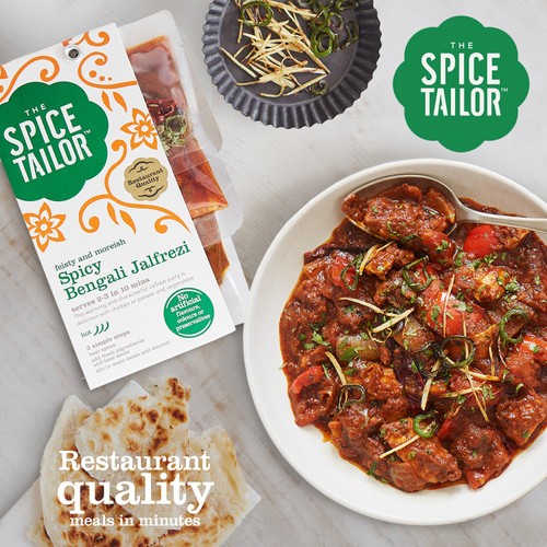 The Spice Tailor Spicy Bengali Jalfrezi Indian Curry Sauce Kit thumbnail 4