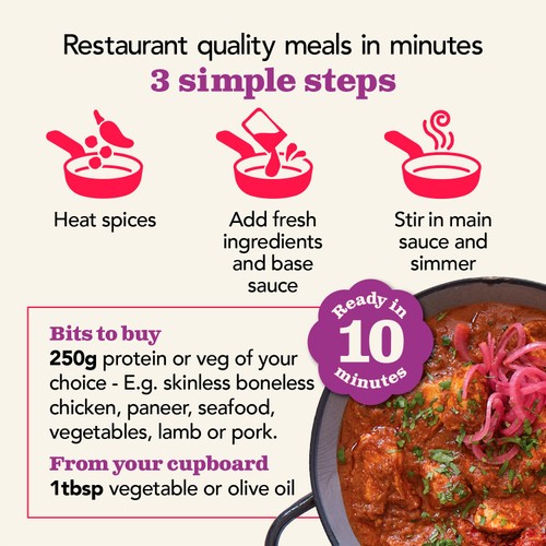 The Spice Tailor Southern Madras Indian Curry Sauce Kit thumbnail 5