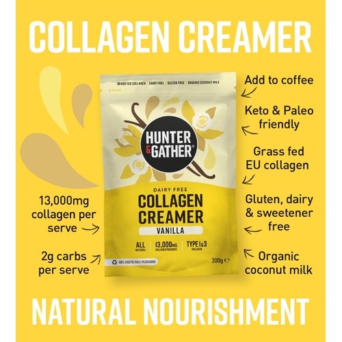 Hunter & Gather Vanilla Collagen Creamer thumbnail 4