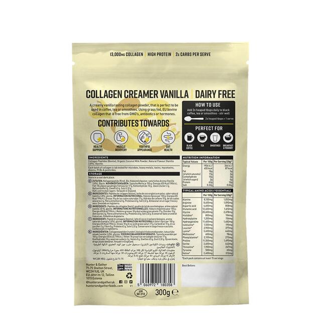 Hunter & Gather Vanilla Collagen Creamer thumbnail 3