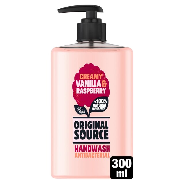 Original Source Vanilla and Raspberry Antibacterial Handwash thumbnail 2
