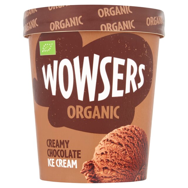 Wowsers Organic Creamy Chocolate Ice Cream