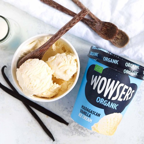 Wowsers Organic Madagascan Vanilla Ice Cream thumbnail 2