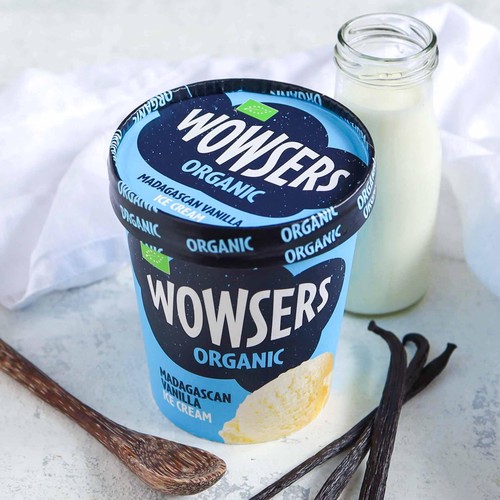 Wowsers Organic Madagascan Vanilla Ice Cream thumbnail 3