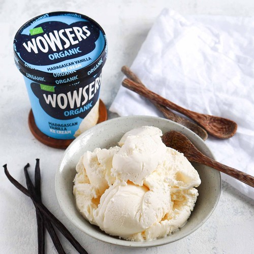 Wowsers Organic Madagascan Vanilla Ice Cream thumbnail 4