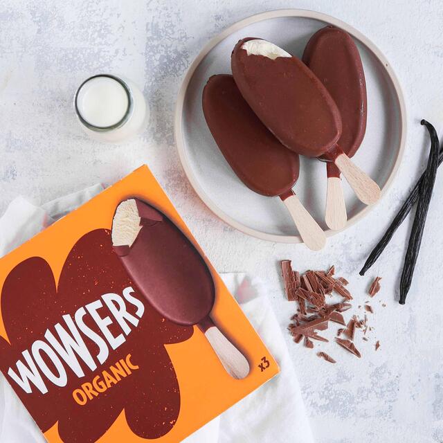 Wowsers Organic Cheeky Chocolate Ice Cream Lollies thumbnail 2