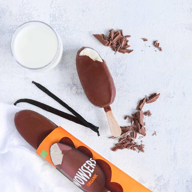 Wowsers Organic Cheeky Chocolate Ice Cream Lollies thumbnail 3