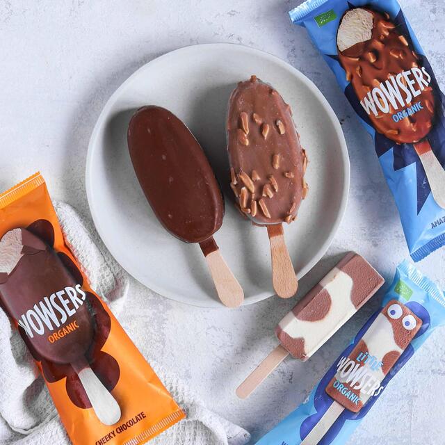 Wowsers Organic Cheeky Chocolate Ice Cream Lollies thumbnail 5