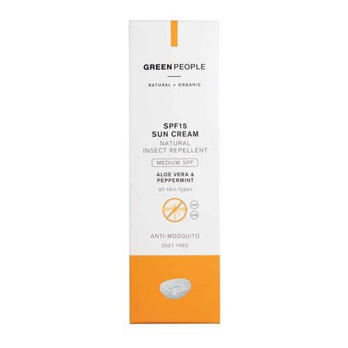 Green People SPF15 Sun Cream With Insect Repellent thumbnail 3