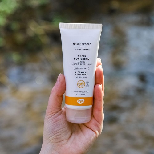 Green People SPF15 Sun Cream With Insect Repellent thumbnail 4