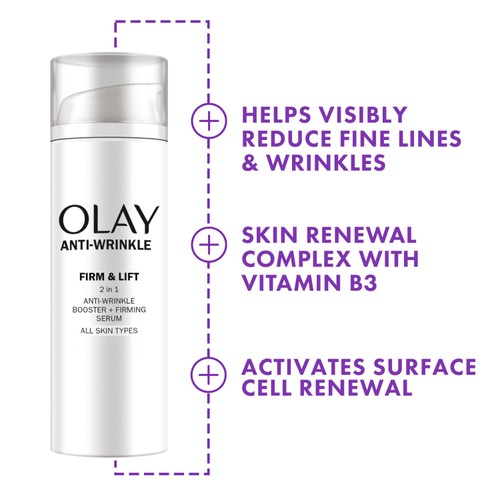Olay Anti-Wrinkle 2 In 1 Day Cream & Serum thumbnail 4
