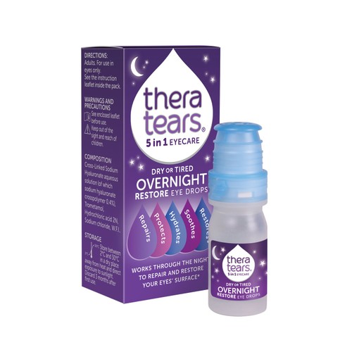 TheraTears 5 in 1 Overnight Eye Drops