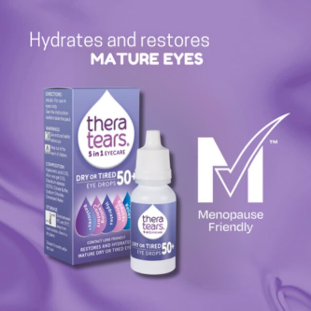 TheraTears 5 in 1 Dry or Tired 50+ Eyes Eye Drops thumbnail 4
