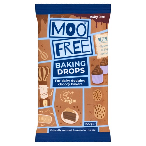 Moo Free 'Milk' Choccy Baking Drops