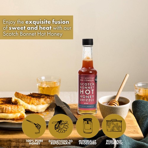 Scottish Bee Company Scotch Bonnet Hot Honey thumbnail 3