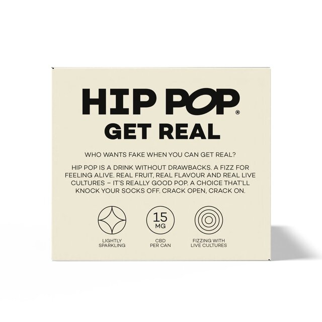 Hip Pop Passionfruit & Guava CBD Kombucha thumbnail 3
