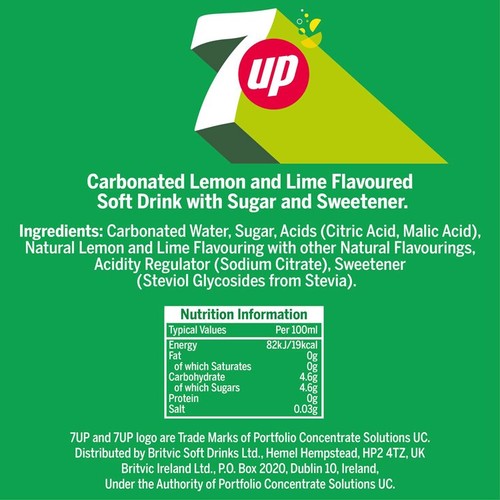 7Up Regular Lemon & Lime thumbnail 5