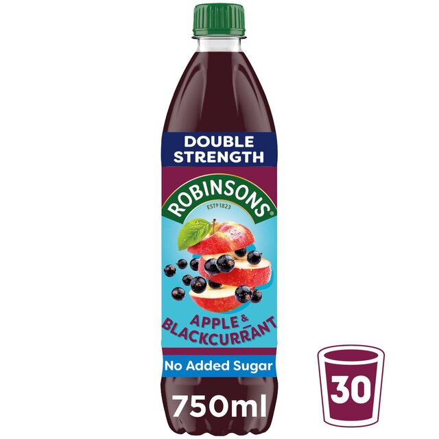 Robinsons Double Strength Apple & Blackcurrant Squash thumbnail 3
