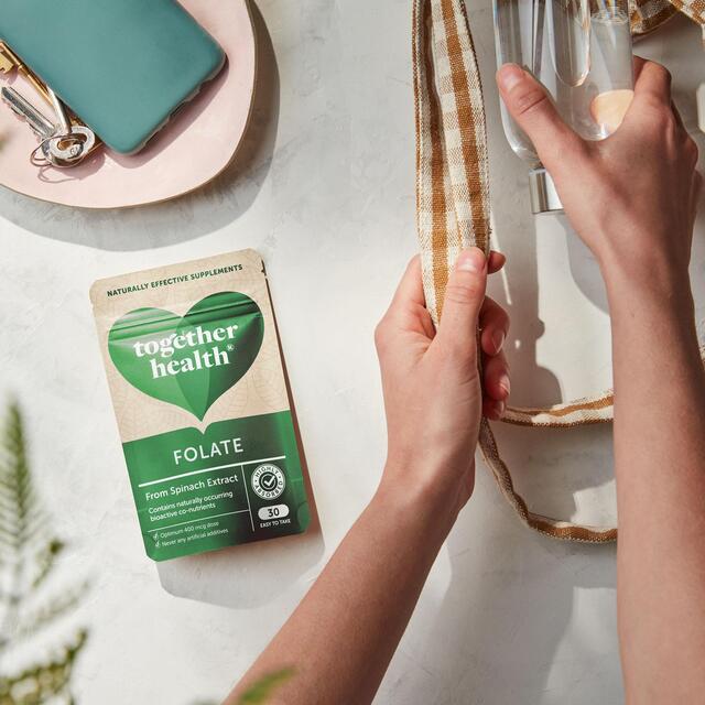 Together Health Folate, Natural Folic Acid 400 mcg thumbnail 4