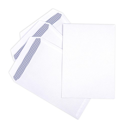 Pukka Pad - 25 Pack Envelopes - C4 White Self Seal Pocket - 324mm x 229m thumbnail 3