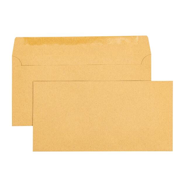 Pukka Pad 50 Pack Envelopes - DL Manilla Gummed 110mm x 220mm thumbnail 2
