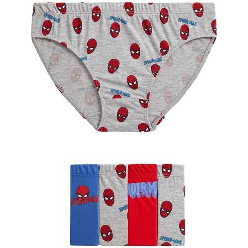 M&S Spider man Briefs, 5 Pack, 6-7 Years, Red