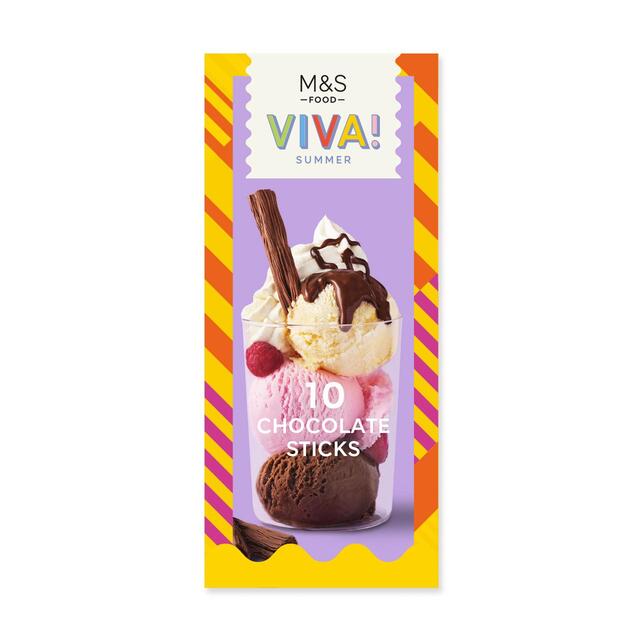 M&S 10 Chocolate Sticks