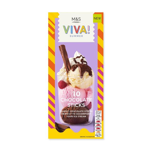 M&S 10 Chocolate Sticks thumbnail 2
