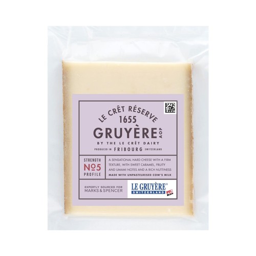 M&S Le Cret Reserve 1655 Gruyere AOP thumbnail 2