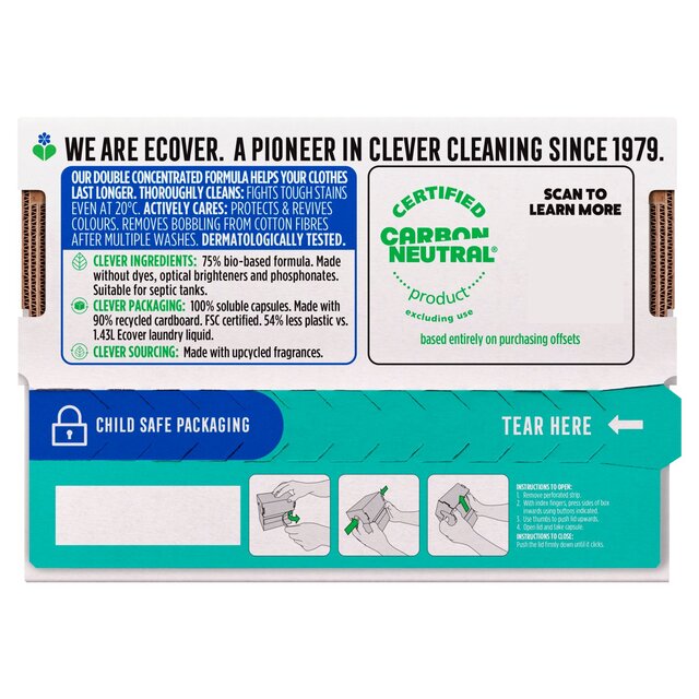 Ecover Bio Laundry Capsules 18 Washes thumbnail 2