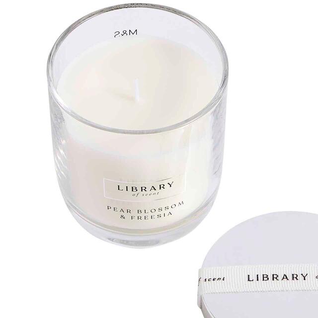 M&S Library of Scent Pear Blossom & Freesia Scented Candle thumbnail 2