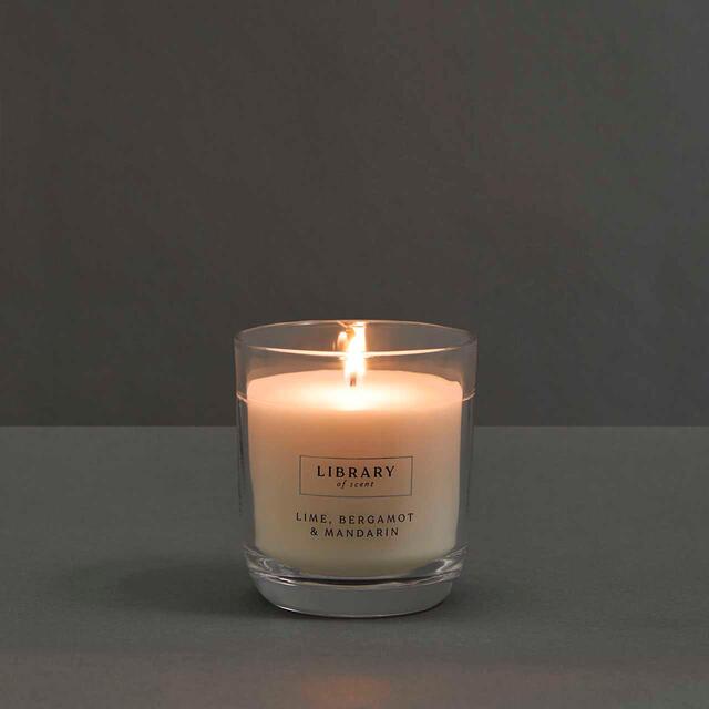 M&S Library of Scent Lime, Bergamot & Mandarin Scented Candle thumbnail 2