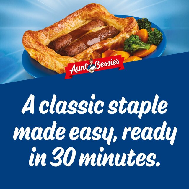 Aunt Bessie's Vegetarian Toad in the Hole Ready Meal thumbnail 4