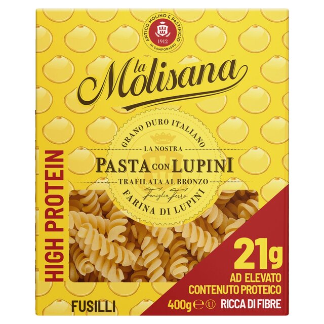 La Molisana Lupin Fusilli Protein Pasta thumbnail 2