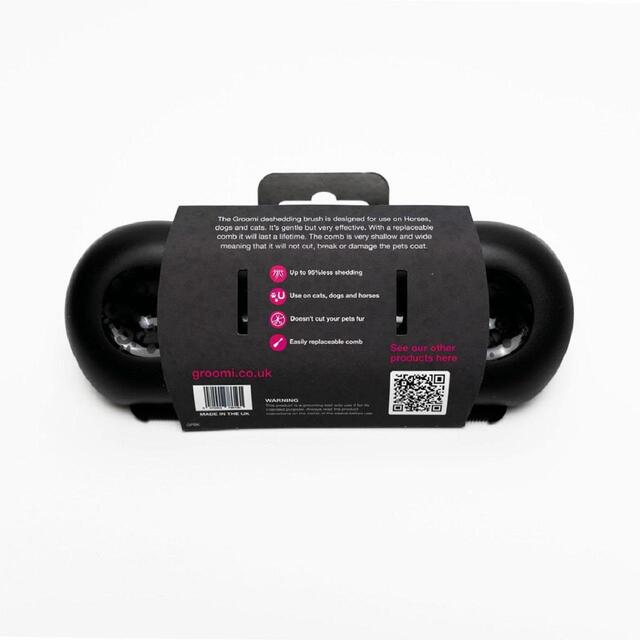 Groomi Deshedding and Undercoat Brush for Cats, Dogs and Horses thumbnail 2