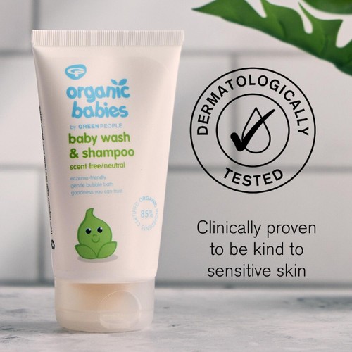 Organic Babies Scent Free Wash & Shampoo  thumbnail 3