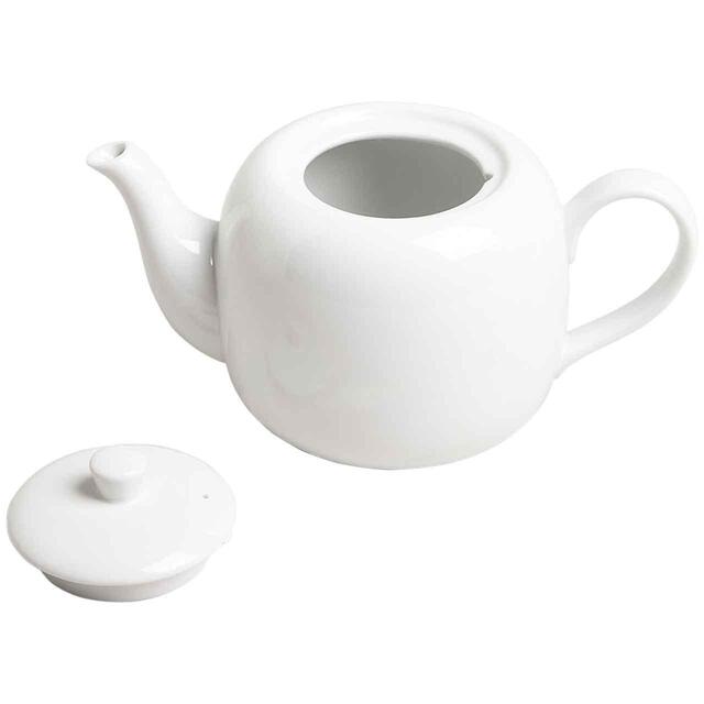 M&S Maxim Porcelain Teapot, White thumbnail 2