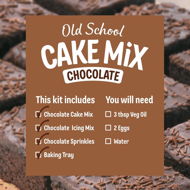 Dr. Oetker Chocolate School Cake Mix thumbnail 4