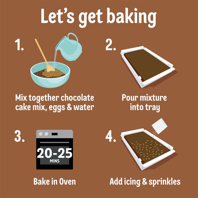 Dr. Oetker Chocolate School Cake Mix thumbnail 5