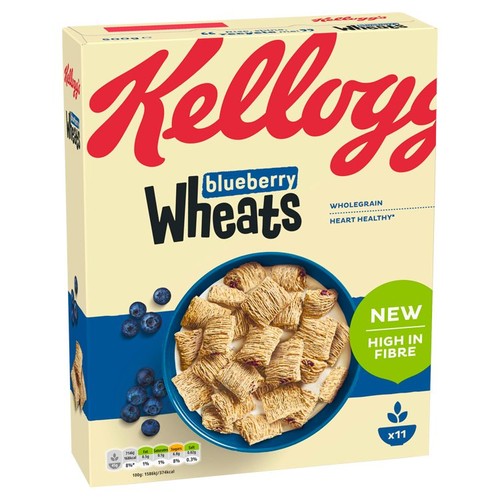 Kellogg's Wheats Blueberry Breakfast Cereal thumbnail 2