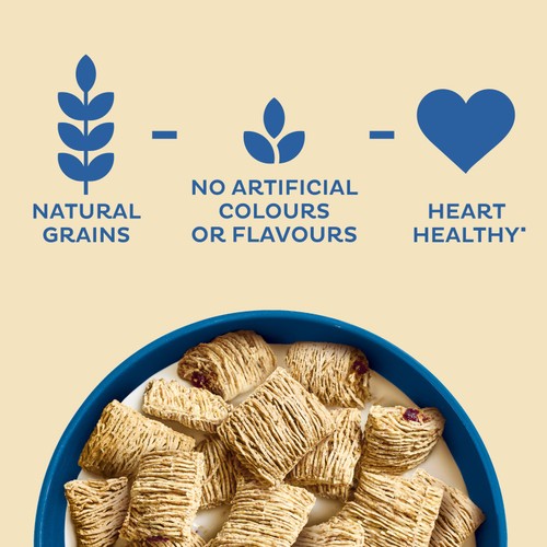 Kellogg's Wheats Blueberry Breakfast Cereal thumbnail 3