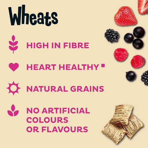 Kellogg's Wheats Mixed Berries Breakfast Cereal thumbnail 3