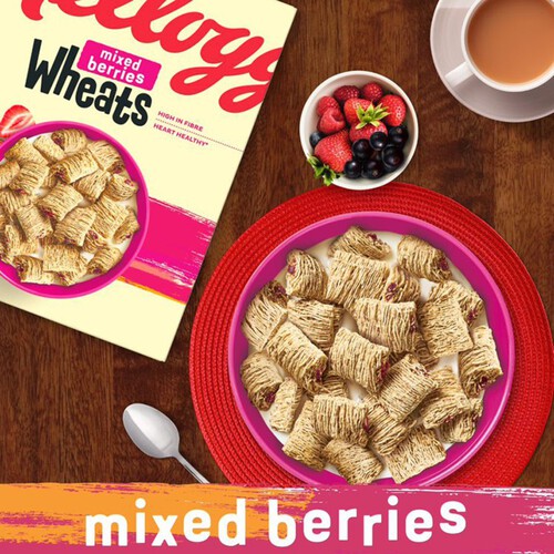Kellogg's Wheats Mixed Berries Breakfast Cereal thumbnail 4