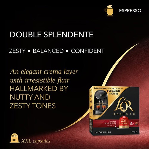 L'OR BARISTA Double Espresso XXL Coffee Pods Intensity 7 thumbnail 7