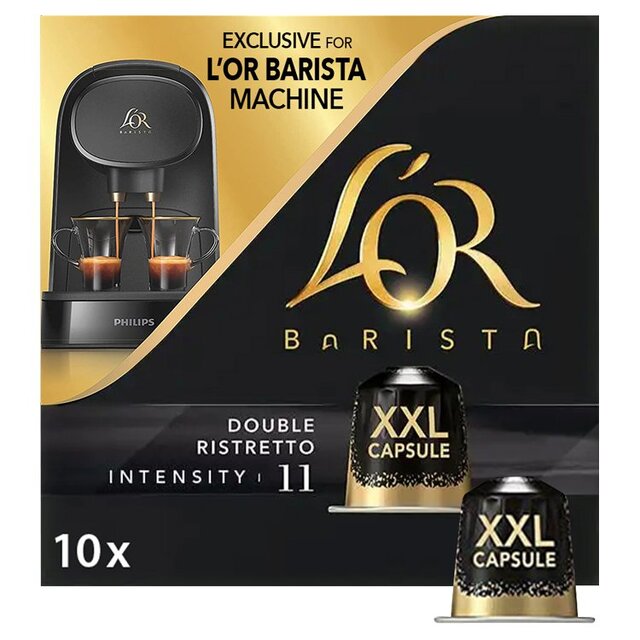 L'OR BARISTA Double Ristretto XXL Coffee Pods Intensity 11