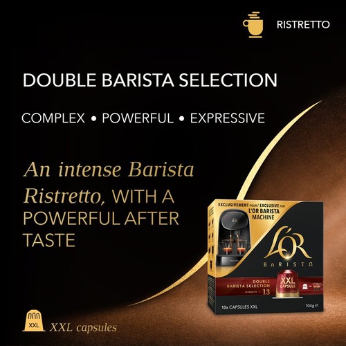 L'OR BARISTA Double Barista Selection XXL Coffee Pods Intensity 13 thumbnail 7